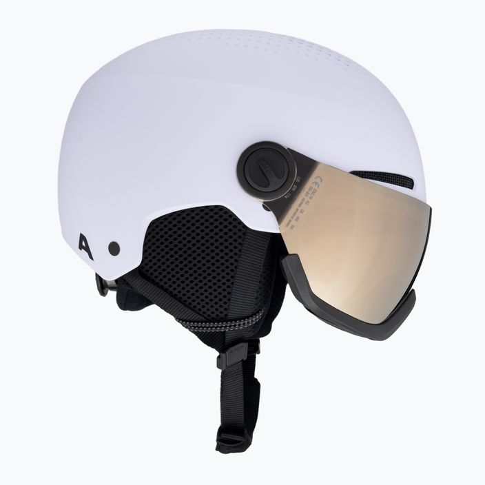 Alpina Arber Visor Q Lite casco da sci lilla opaco 4