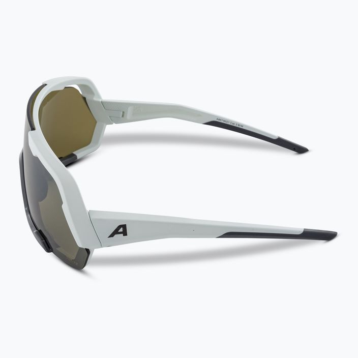 Occhiali da sole Alpina Rocket Q-Lite grigio fumo opaco/argento a specchio 4