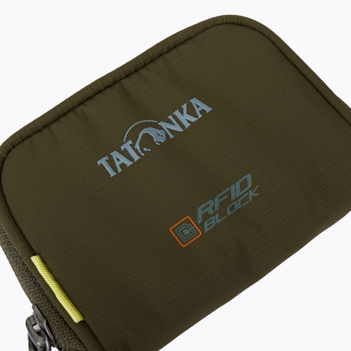 Tatonka Portafoglio semplice RFID B verde 2903.331 4