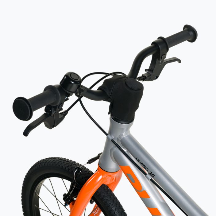PUKY LS Pro 16-1 Alu bicicletta per bambini argento/arancio 5