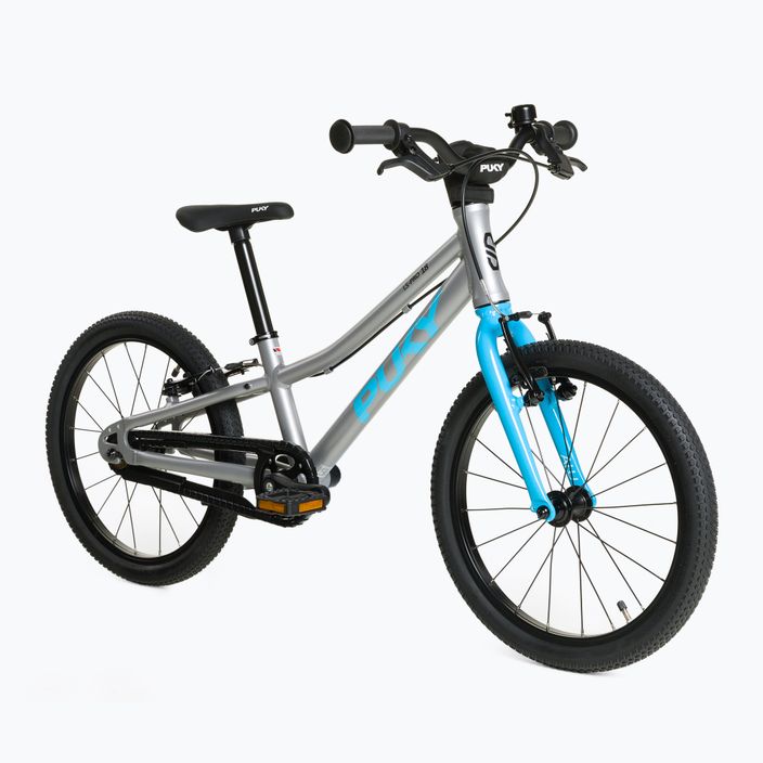PUKY LS Pro 18-1 Alu bicicletta per bambini argento/blu 2