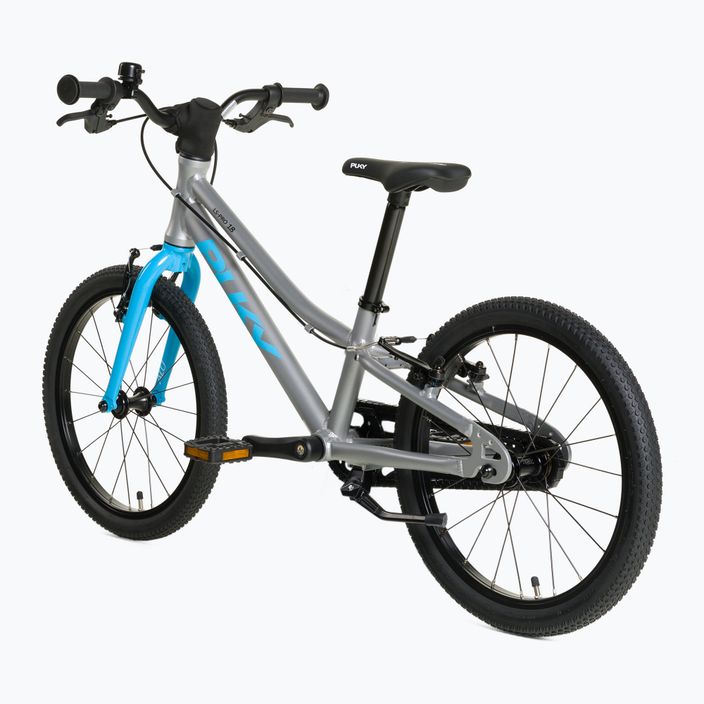 PUKY LS Pro 18-1 Alu bicicletta per bambini argento/blu 3