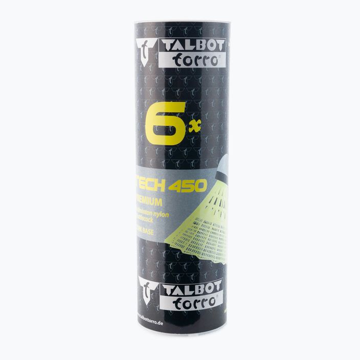 Talbot-Torro Tech 450 Premium Nylon Volano veloce 6 pz. giallo