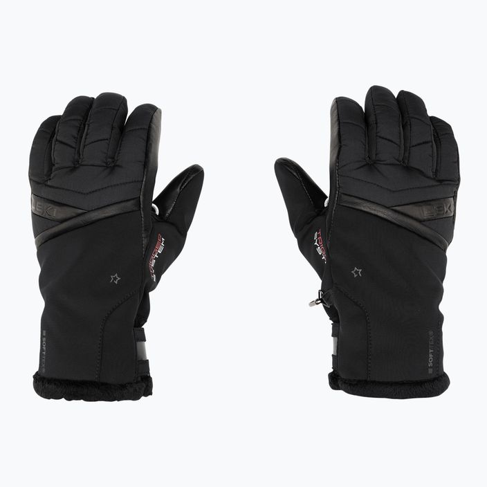 Guanti da sci LEKI da donna Snowfox 3D nero 3