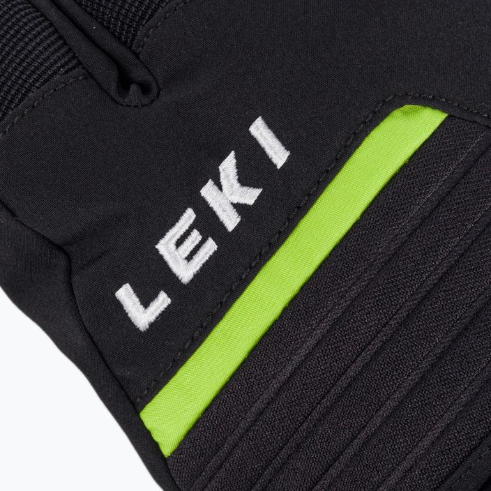 LEKI Spox GTX guanti da sci nero-verde 650808303080 5