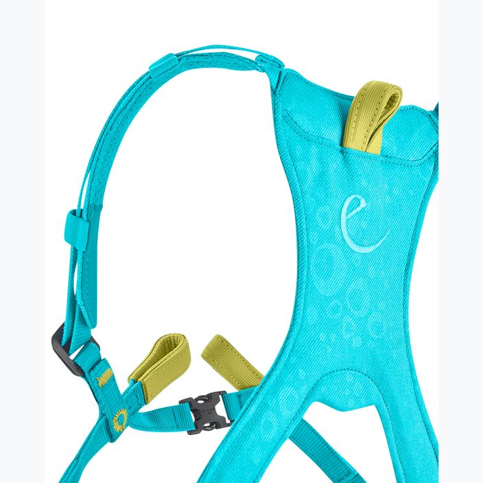 Imbracatura da arrampicata per bambini EDELRID Fraggle III icemint 3