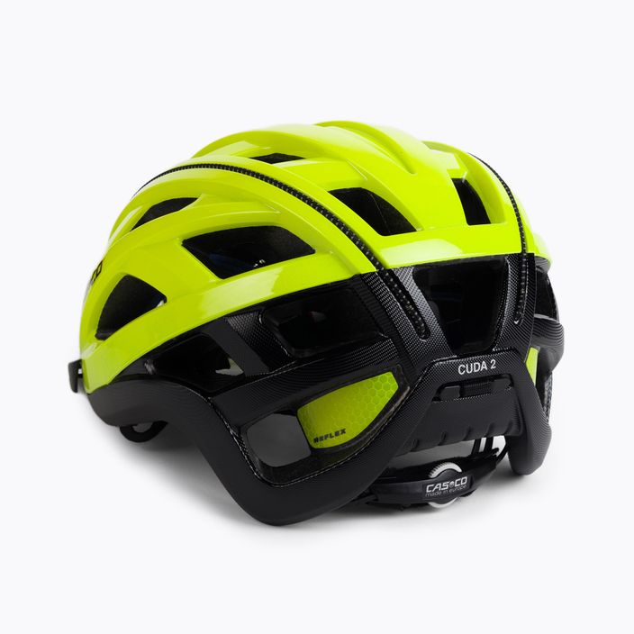 CASCO casco da bici Cuda 2 giallo neon 4