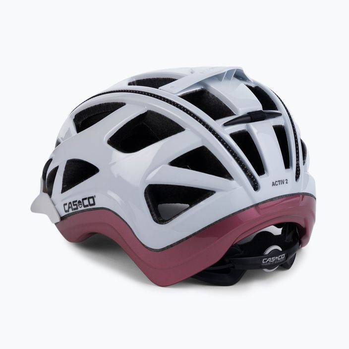 CASCO Activ 2 casco da bicicletta da donna bianco/rosa inglese 4