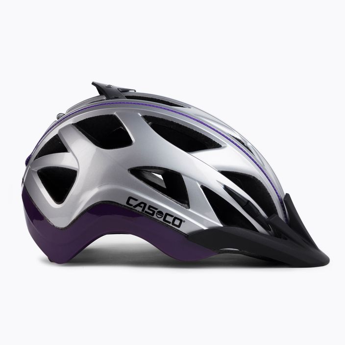 CASCO Activ 2 casco da bicicletta da donna argento/viola 3