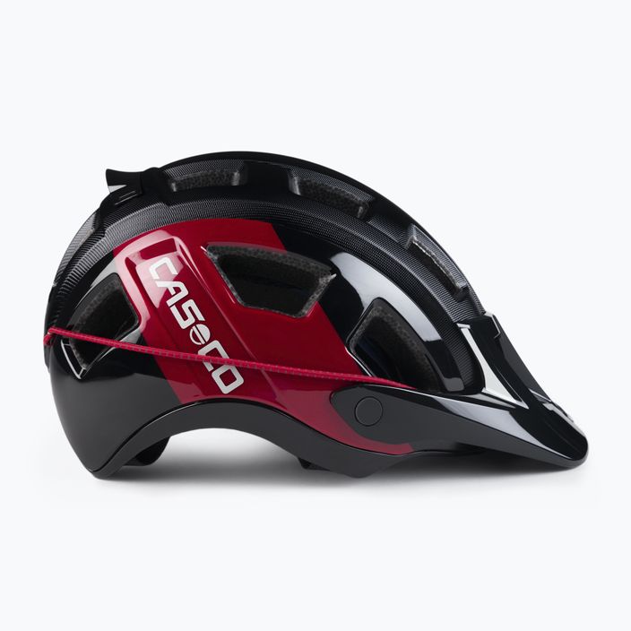 CASCO MTBE 2 casco da bicicletta nero/rosso opaco 3