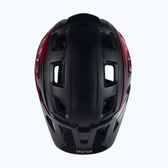 CASCO MTBE 2 casco da bicicletta nero/rosso opaco 6