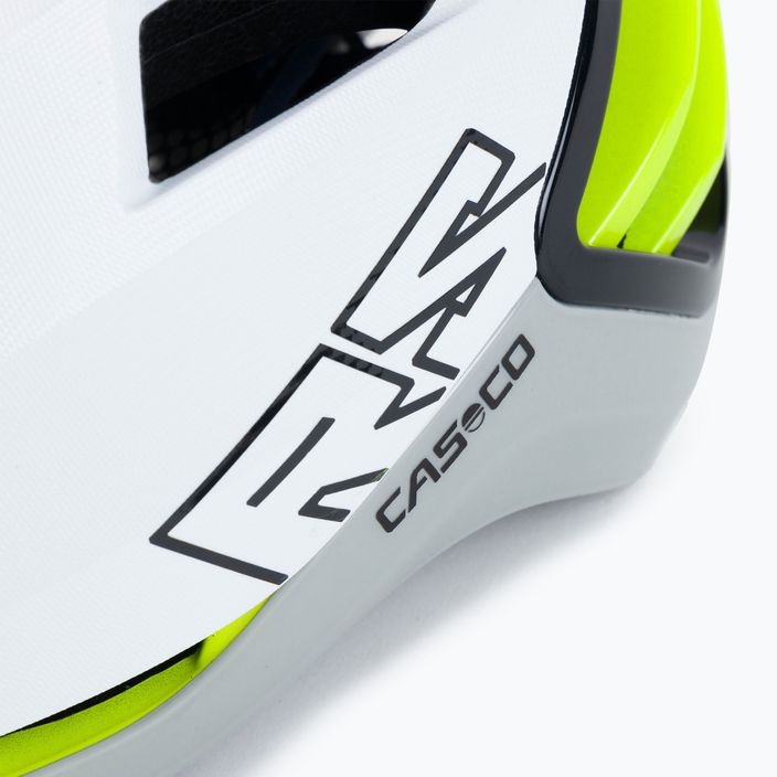 CASCO Speedairo 2 RS casco da bicicletta sabbia/bianco neon 7