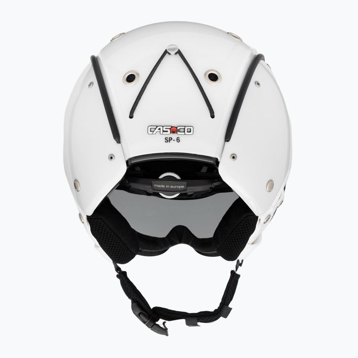 CASCO casco da sci SP-6 Visiera limitata bianco camaleonte 3