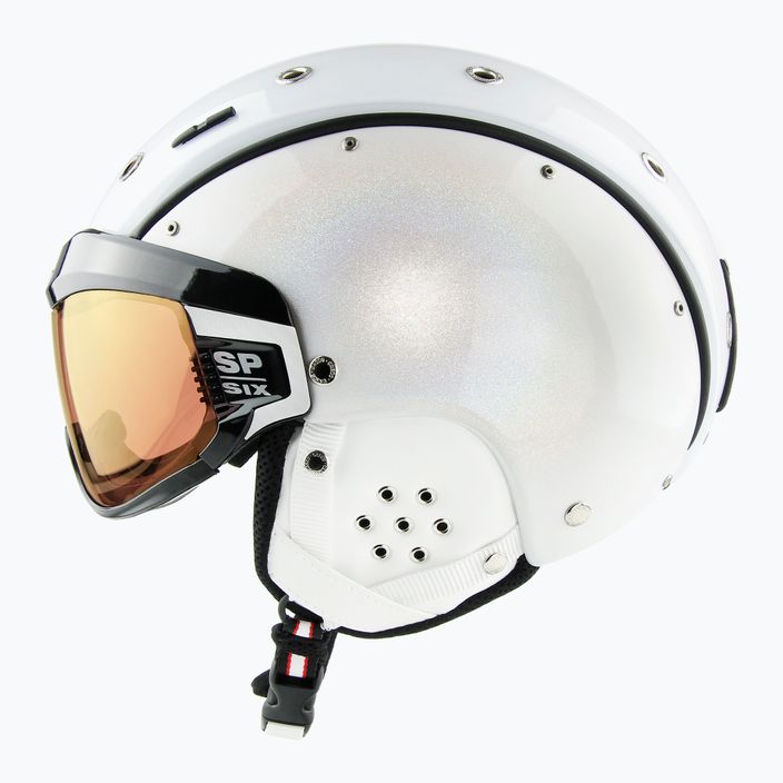CASCO casco da sci SP-6 Visiera limitata bianco camaleonte 6