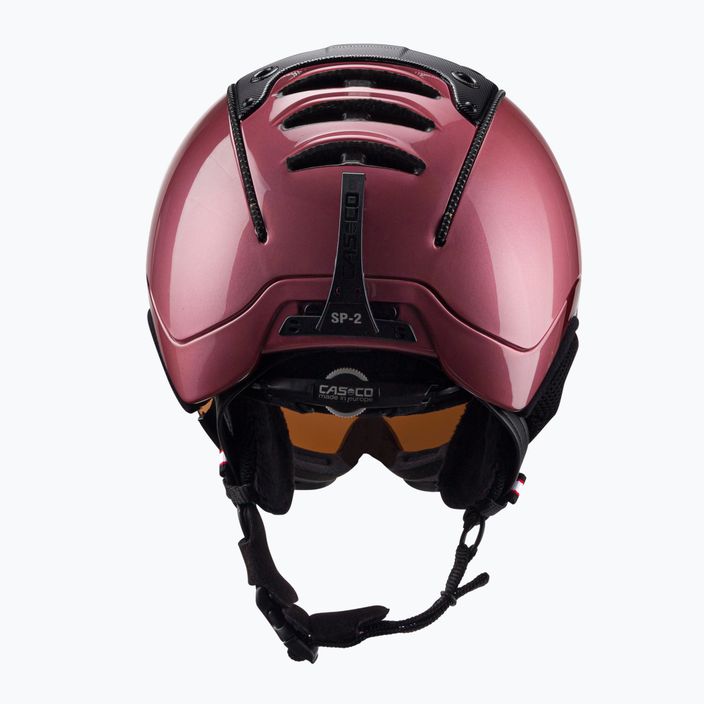 CASCO casco da sci SP-2 Carbonic Visor nero/rosa 4