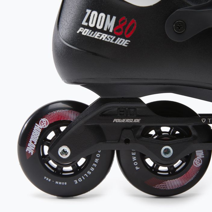 Pattini a rotelle Powerslide da uomo Zoom Pro 80 nero/bianco 7