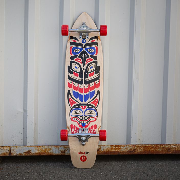 Playlife Cherokee longboard skateboard 8