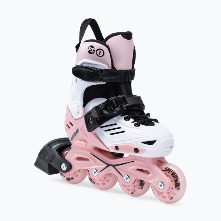 Pattini a rotelle per bambini Powerslide Khaan LTD bianco/rosa