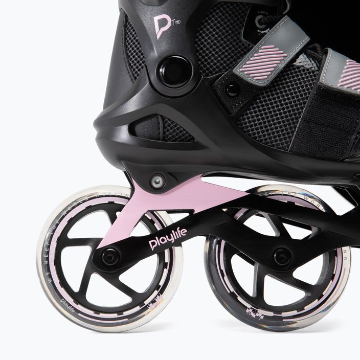 Pattini a rotelle da donna Playlife GT 110 rosa 7