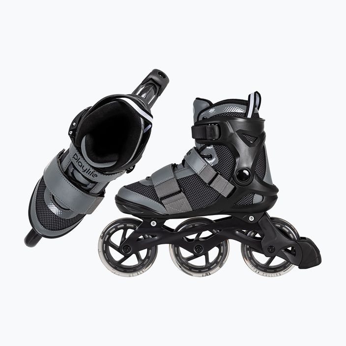 Pattini a rotelle Playlife GT 110 nero/grigio da uomo 6