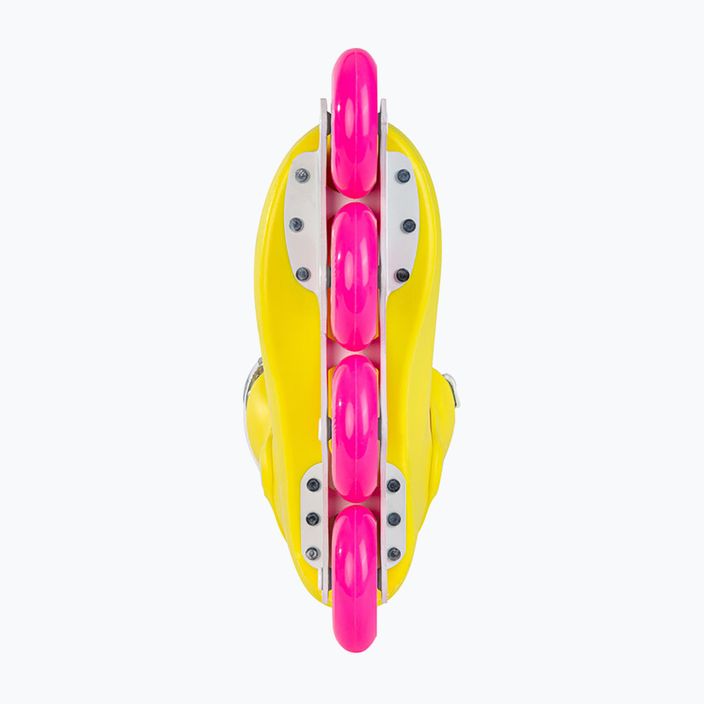 Pattini a rotelle Powerslide da donna Zoom giallo neon 5