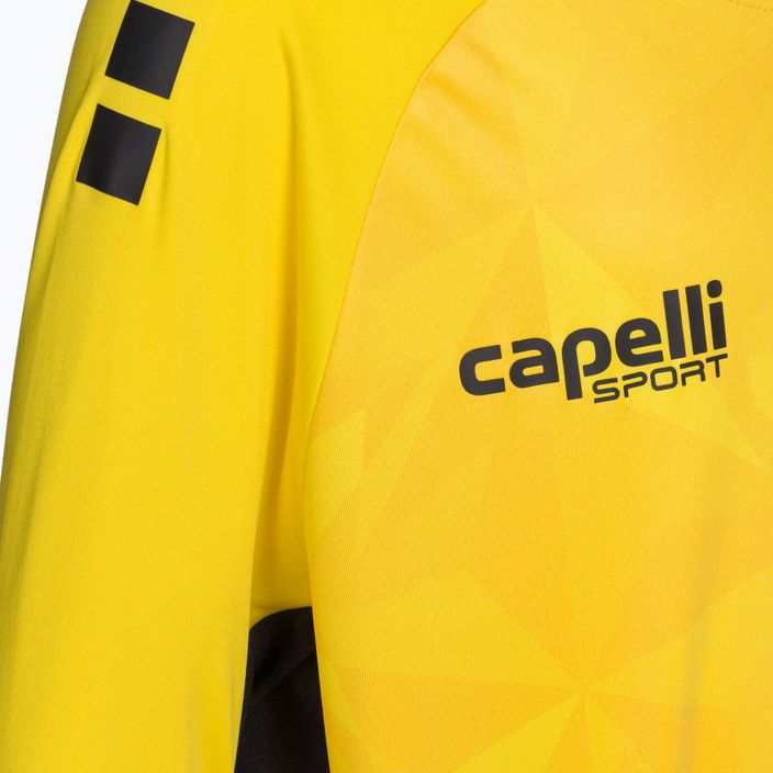Capelli Pitch Star Goalkeeper squadra giallo/nero calcio a maniche lunghe per bambini 3