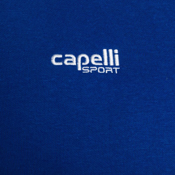 Felpa da calcio Capelli Basics Adult Zip Hoodie Uomo blu reale 3