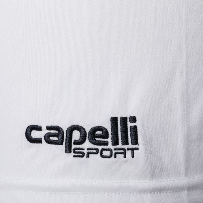 Capelli Sport Cs One Adult Match bianco/nero pantaloncini da calcio per bambini 3