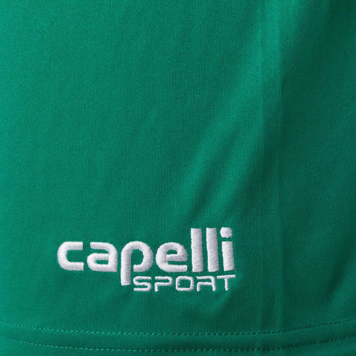 Capelli Sport Cs One Adult Match verde/bianco pantaloncini da calcio per bambini 3
