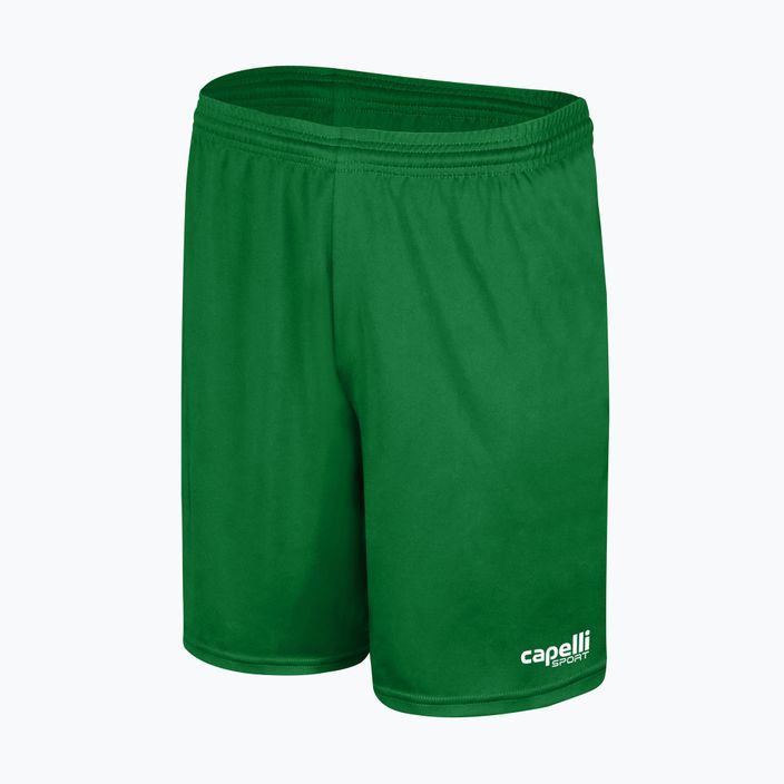 Capelli Sport Cs One Adult Match verde/bianco pantaloncini da calcio per bambini 4