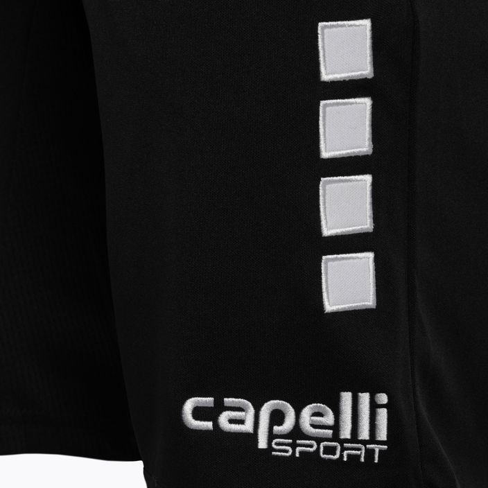 Pantaloncini da calcio da allenamento Capelli Uptown Youth nero/bianco 3