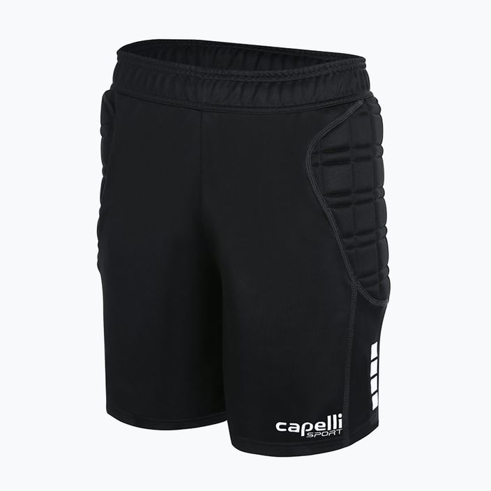 Pantaloncini da portiere Capelli Basics I Youth con imbottitura nero/bianco 5