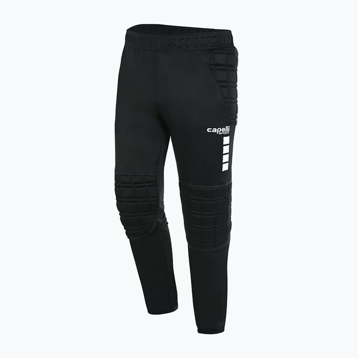 Pantaloni da portiere Capelli Basics I Youth con imbottitura nero/bianco 5