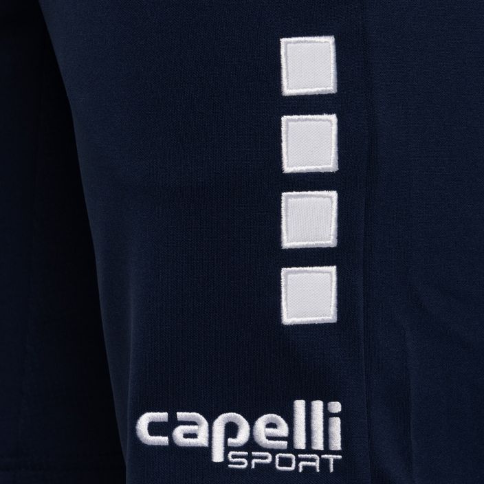 Pantaloncini da calcio da allenamento Capelli Uptown Youth navy/bianco 3