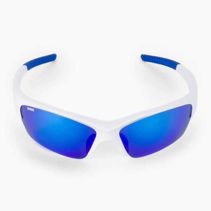 UVEX Occhiali da sole Sunsation bianco blu/blu specchiato 3