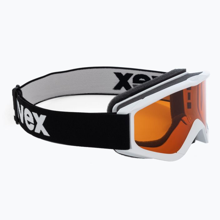 UVEX occhiali da sci per bambini Speedy Pro bianco/argento