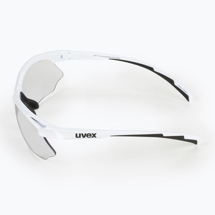 Occhiali da sole UVEX Sportstyle 802 V bianco/fumo variegato 4