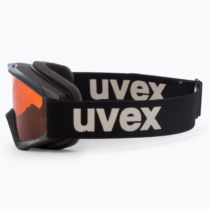 UVEX Occhiali da sci per bambini Speedy Pro nero/oro 4