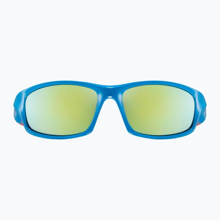 UVEX occhiali da sole per bambini Sportstyle 507 blu arancio/rosa specchiato 6