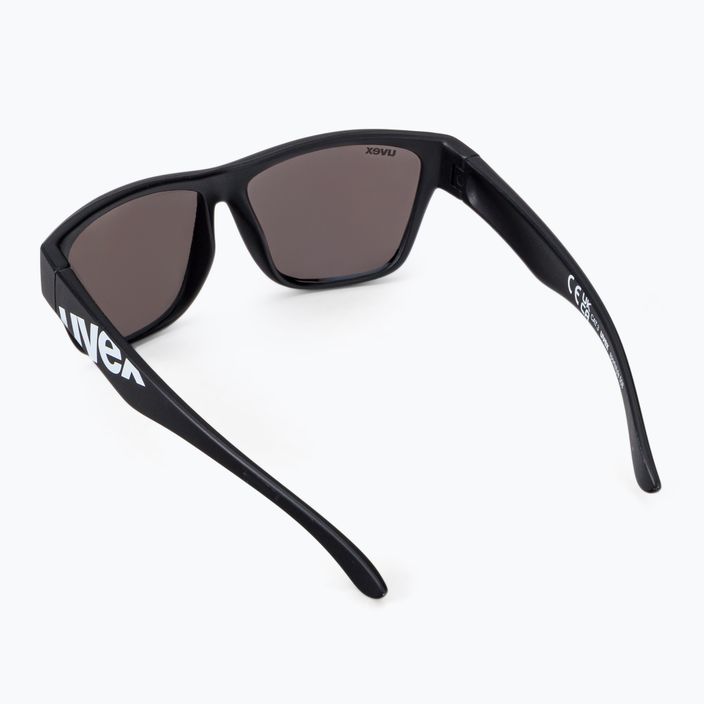 UVEX occhiali da sole per bambini Sportstyle 508 nero opaco/litemirror argento 2
