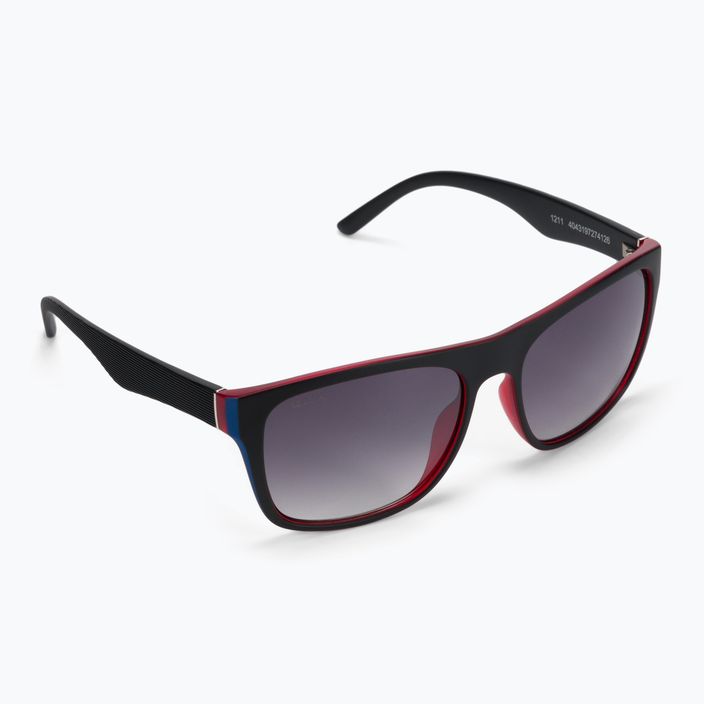 UVEX Lgl 26 nero rosso/litemirror smoke degrade occhiali da sole