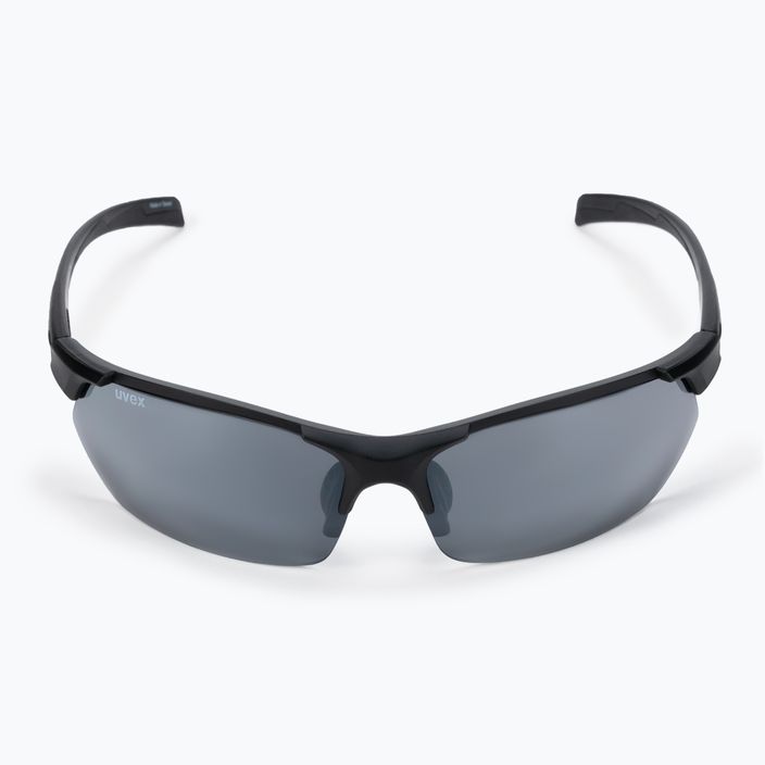 UVEX Sportstyle 114 Set occhiali da sole nero mat/litemirror argento/litemirror arancione/chiaro 2