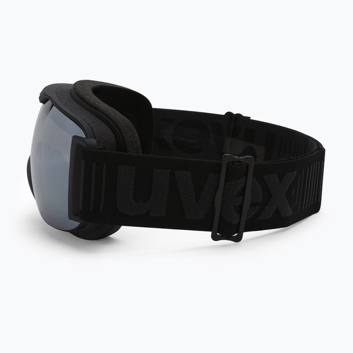 Occhiali da sci UVEX Downhill 2000 S LM nero opaco/argento speculare/chiaro 4