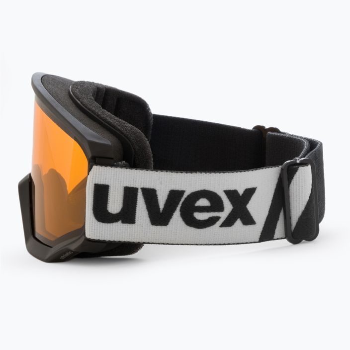 Occhiali da sci UVEX Athletic LGL nero/lasergold lite clear 3