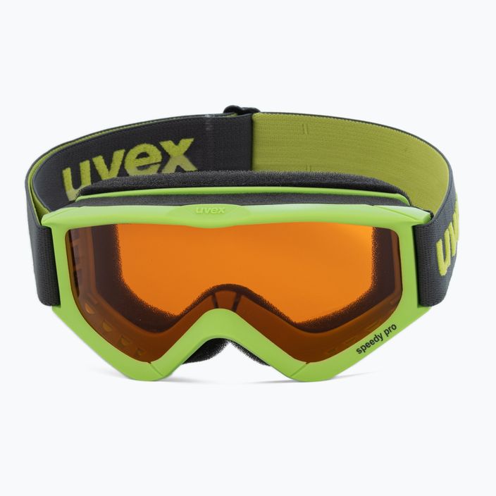 UVEX Occhiali da sci per bambini Speedy Pro verde chiaro/oro 2
