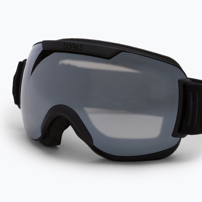 UVEX Downhill 2000 FM occhiali da sci nero opaco/specchio argento/chiaro 5