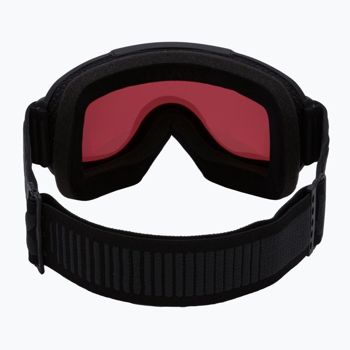 UVEX Downhill 2000 FM occhiali da sci nero opaco/specchio argento/rosa 3