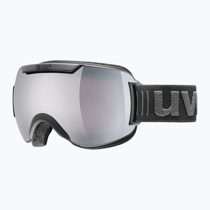 UVEX Downhill 2000 FM occhiali da sci nero opaco/specchio argento/rosa 6