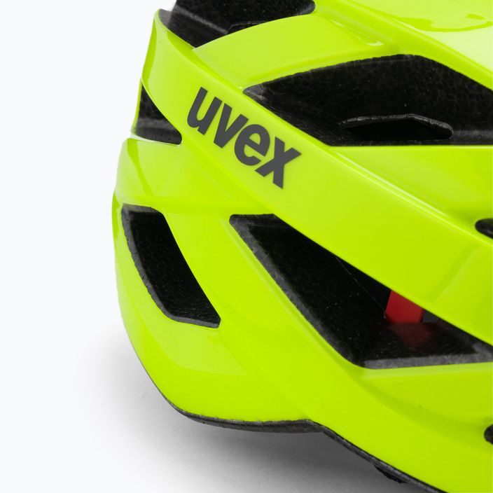 Casco da bici UVEX I-vo 3D giallo neon 7