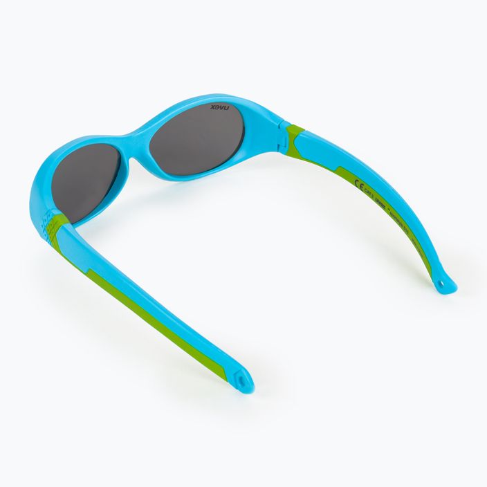 UVEX occhiali da sole per bambini Sportstyle 510 blu verde opaco/fumo 2